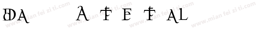 Darwin Alt ExtraLigh字体转换
